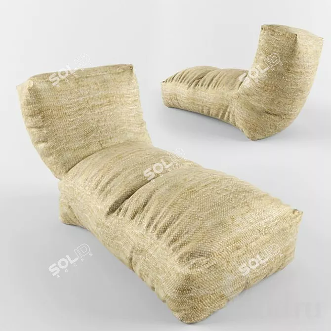 Magical Convertible Sofa Bed 3D model image 1