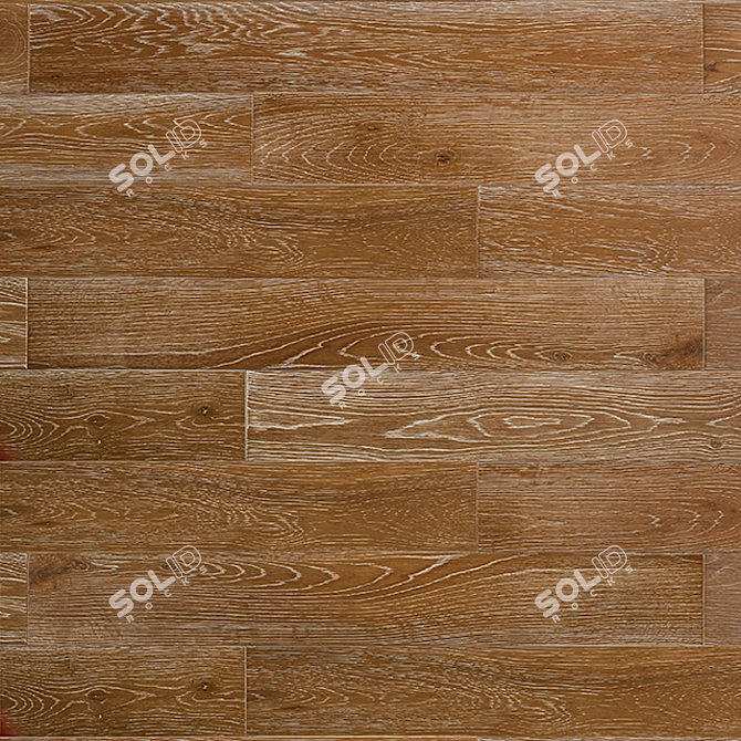 Ashton Oak Valencia - Solid Wood Flooring 3D model image 1