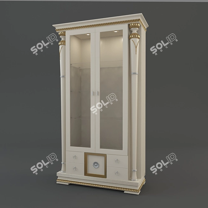  Marfe Medina Display Cabinet 3D model image 1