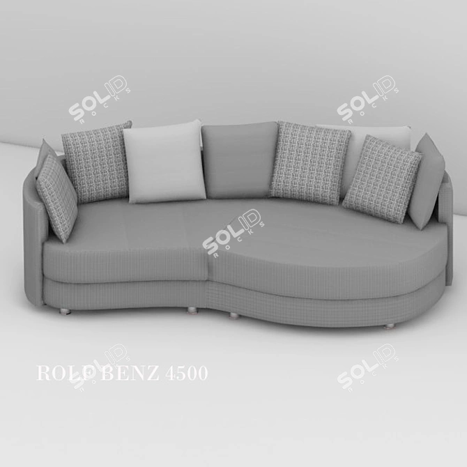 Modern Modular Sofa: CARL BENZ 4500 3D model image 1