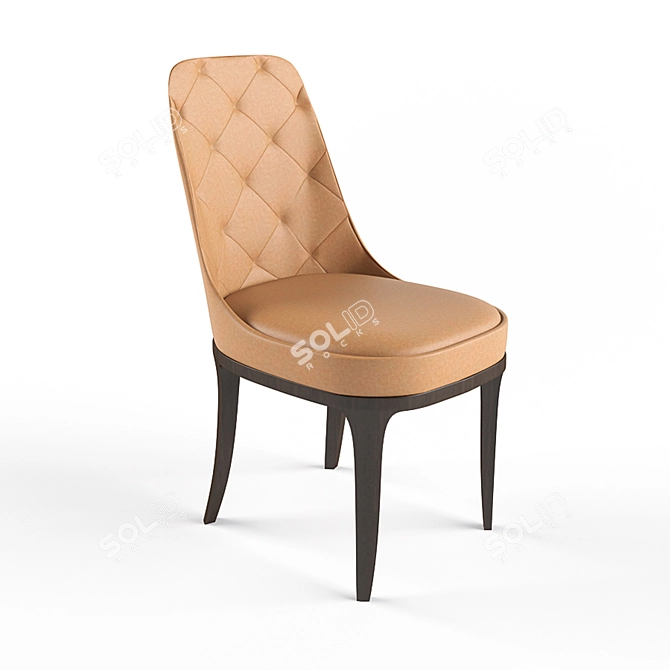 Bastianelli Aline: Elegant and Stylish Chair 3D model image 1