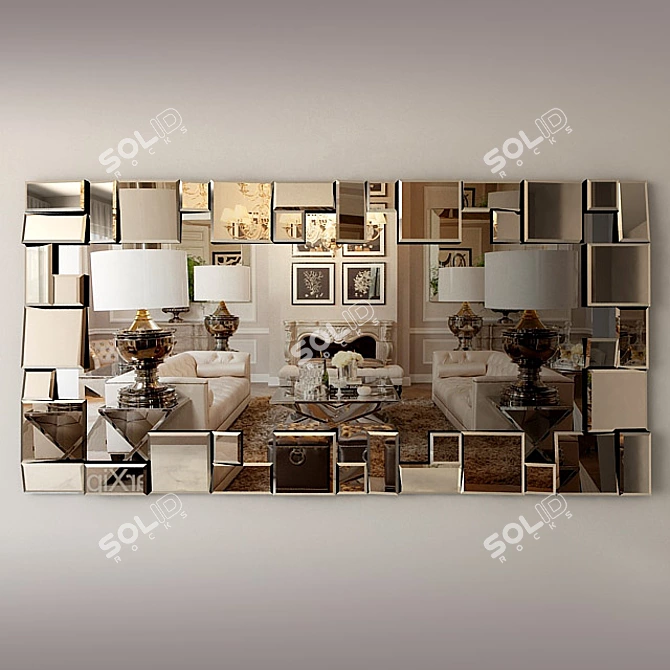 Photo-Inspired Mirror 3D model image 1