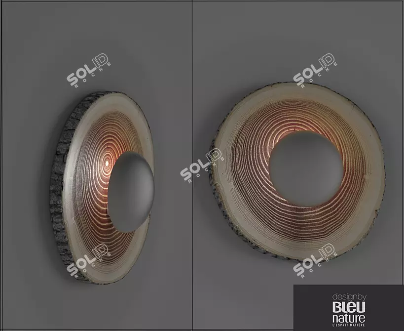 BigEyes Applique Wall Sconce 3D model image 1