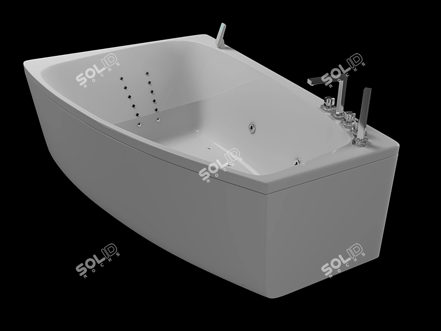 Elegance in the Bath: Alea 3D model image 1