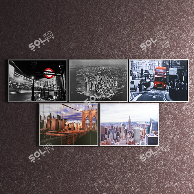 Title: High-Res Textures & FBX 3D model image 1