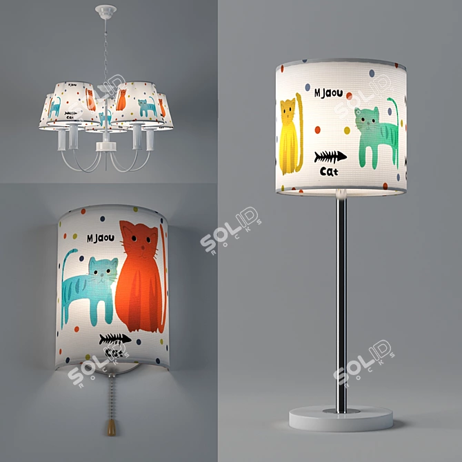 Odeon Light 2279 Collection: Elegant Lighting for Every Room 3D model image 1