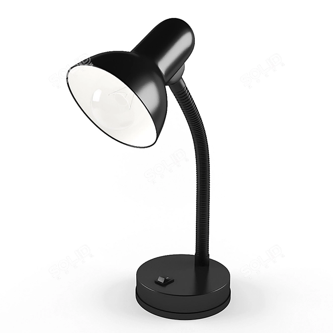 Kanlux Lora: Sleek and Stylish Table Lamp 3D model image 1