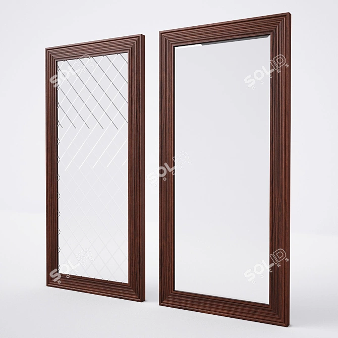 Versatile Vray Two-way Mirror 3D model image 1