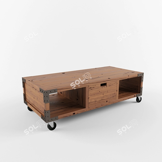 Modern APT2B Kingswell Coffee Table 3D model image 1