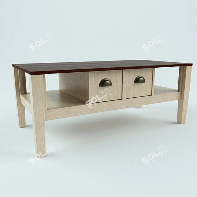 Ashley Whitesburg 3-in-1 Coffee Table 3D model image 1