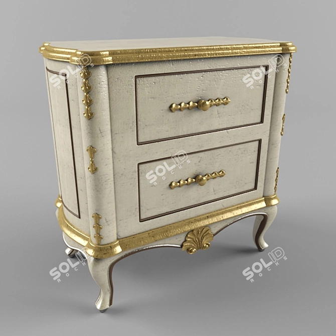  Elegant Florence Art SRL Coffee Table 3D model image 1