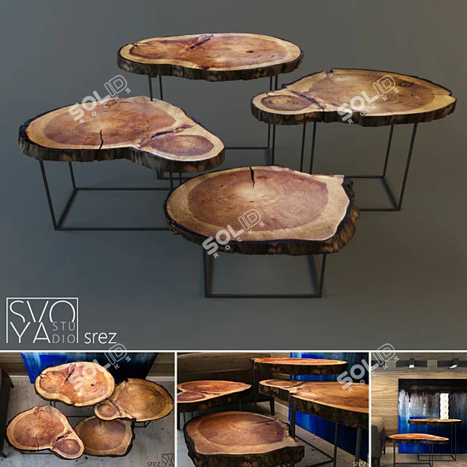 SVOYA Studio Srez Table 3D model image 1