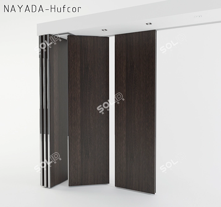 Acoustic Sliding Partition 3D model image 1