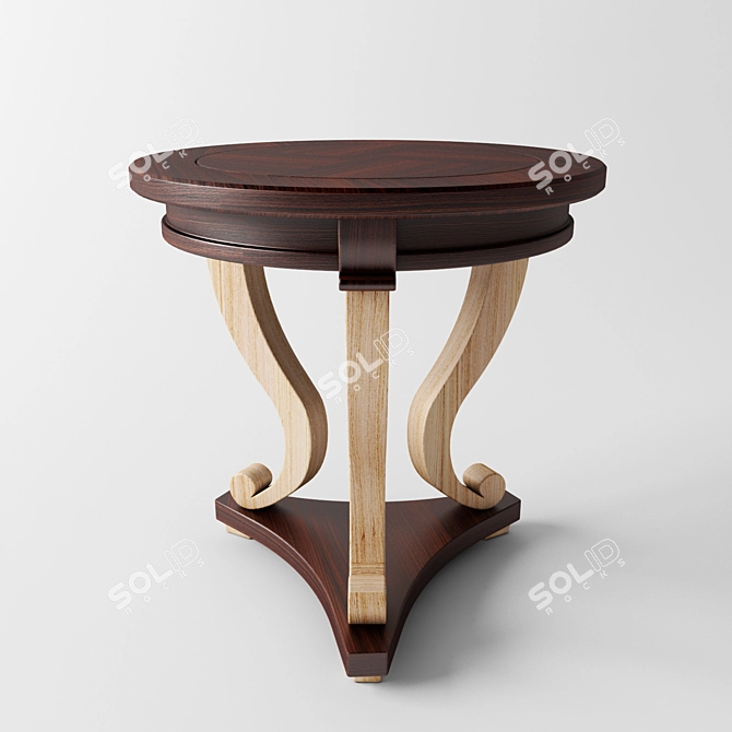 Elegant Boston Coffee Table 3D model image 1