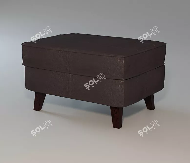 Elevate Your Feet: Foot Stool 3D model image 1