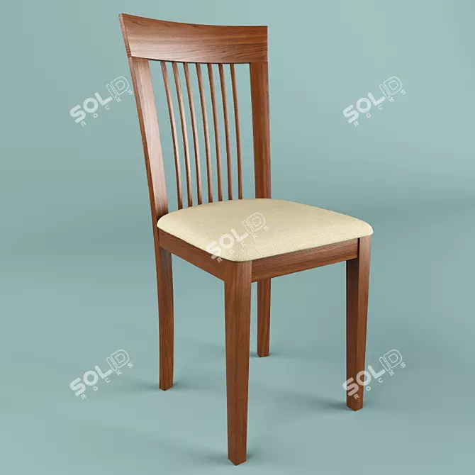Selenium Chair 3D model image 1