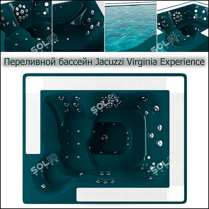 Virginia Jacuzzi: Ultimate Relaxation 3D model image 1