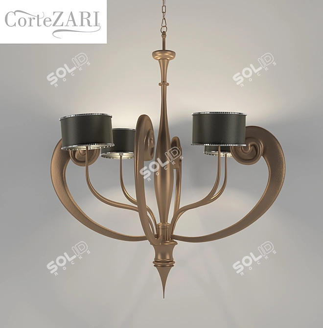 Elegance in Lights: CorteZARI ANTARES ARMONIA 3D model image 1
