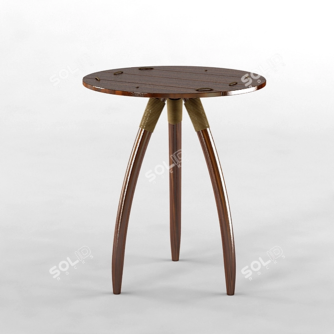 Compact Lima Table 3D model image 1