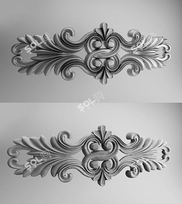 Sleek Decorative Piece for Your Home 3D model image 1