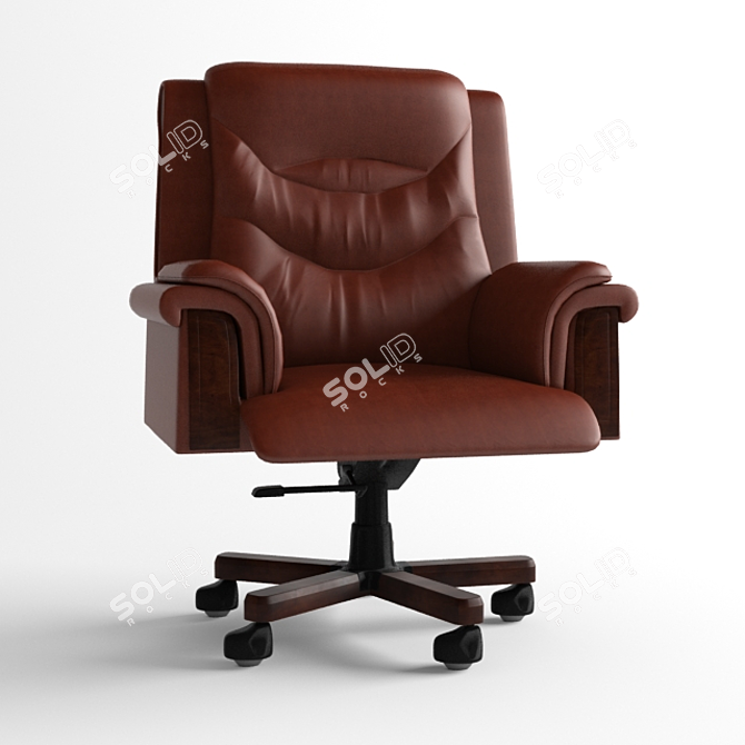 ErgoFlex Chair: Ultimate Comfort 3D model image 1