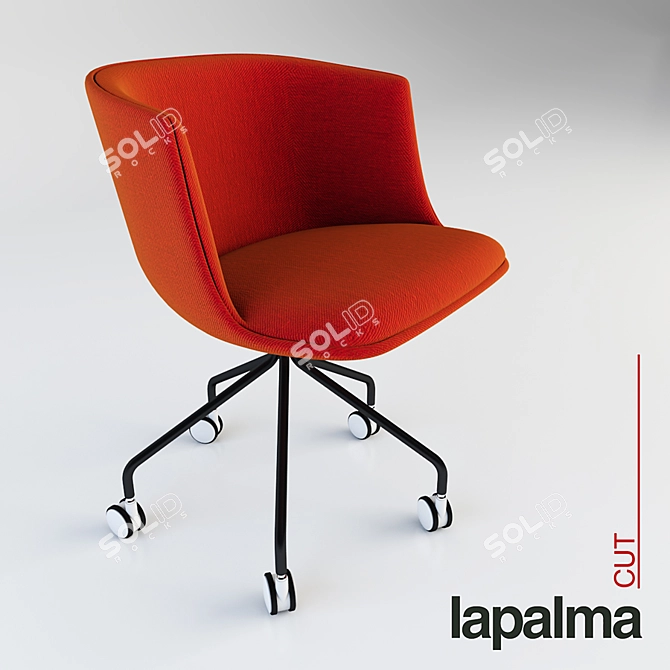  Contemporary Cut Chair from Lapalma 3D model image 1