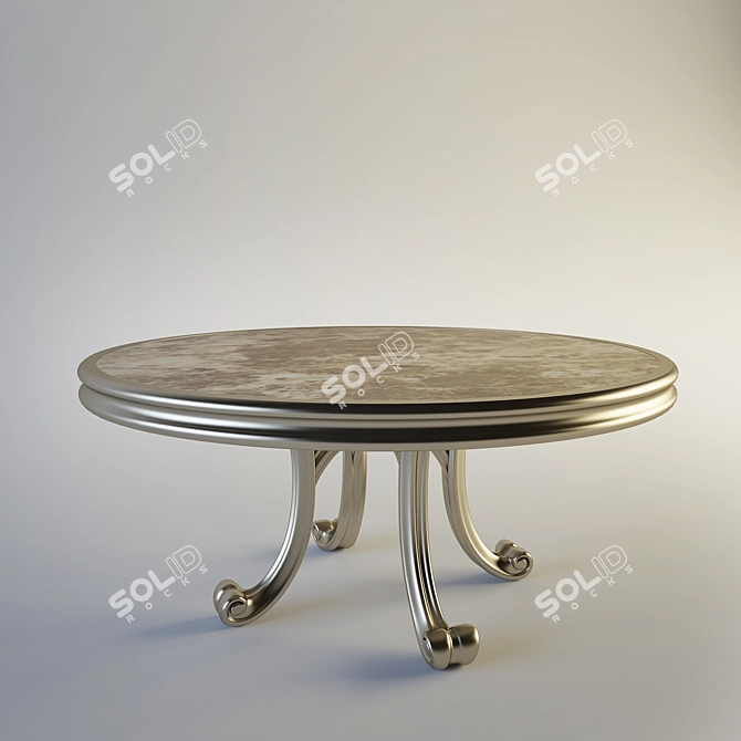Minimalistic Coffee Table 3D model image 1