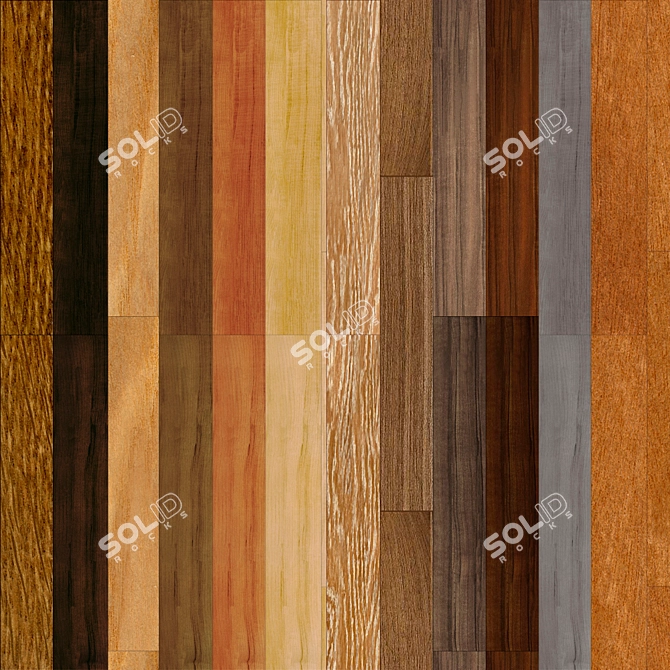 Lustrous Laminate Tiles 3D model image 1