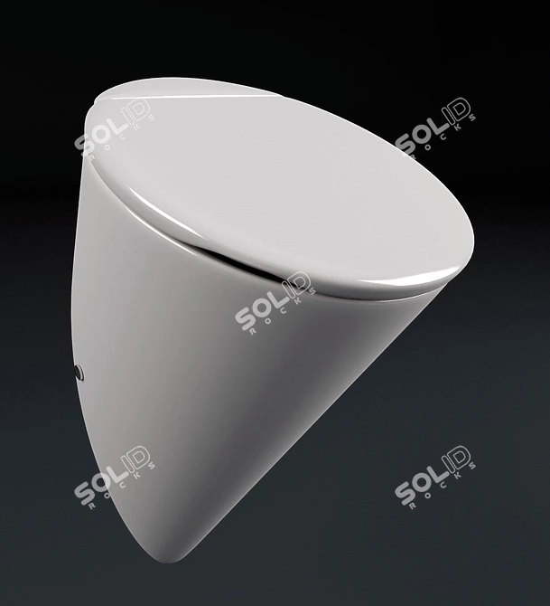 Duravit Starck Urinal 3D model image 1