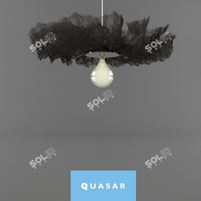 Aves Pendant Lamp: Quasar Brilliance 3D model image 1