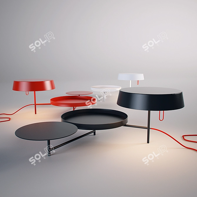 Arnaud Modern Lighting Solution 3D model image 1