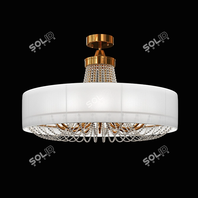 Chandelier Ceiling NT9928-12KG  Wunderlicht 3D model image 1