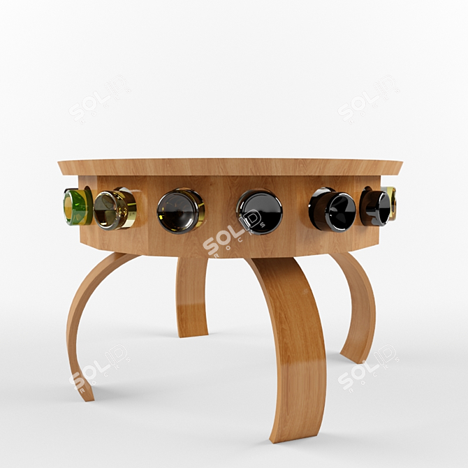 Don Vino Wine Table 3D model image 2