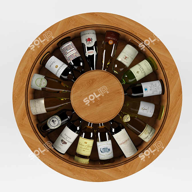 Don Vino Wine Table 3D model image 3