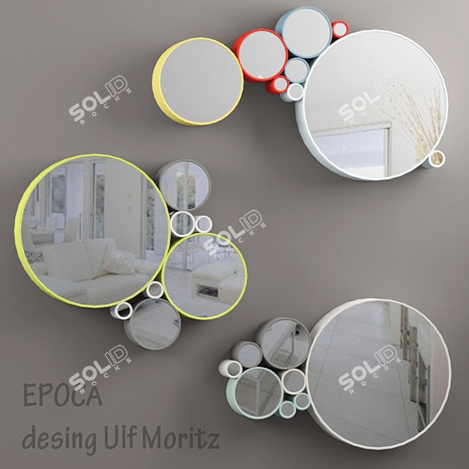 Epoca Mirror Collection: 5 Sizes, Infinite Possibilities 3D model image 1