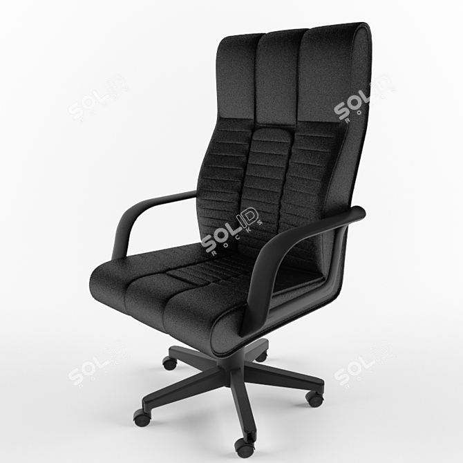 ErgoMax Office Chair 3D model image 1