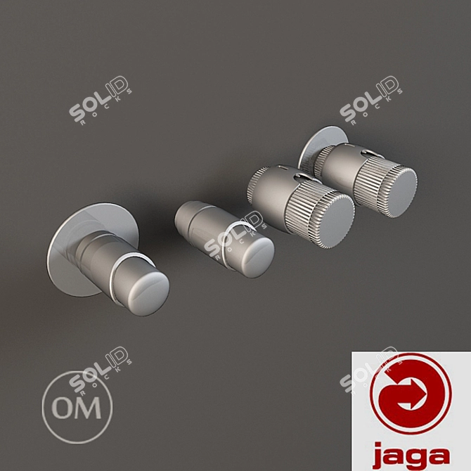 Jaga Valves - Efficient Heating Control 3D model image 1