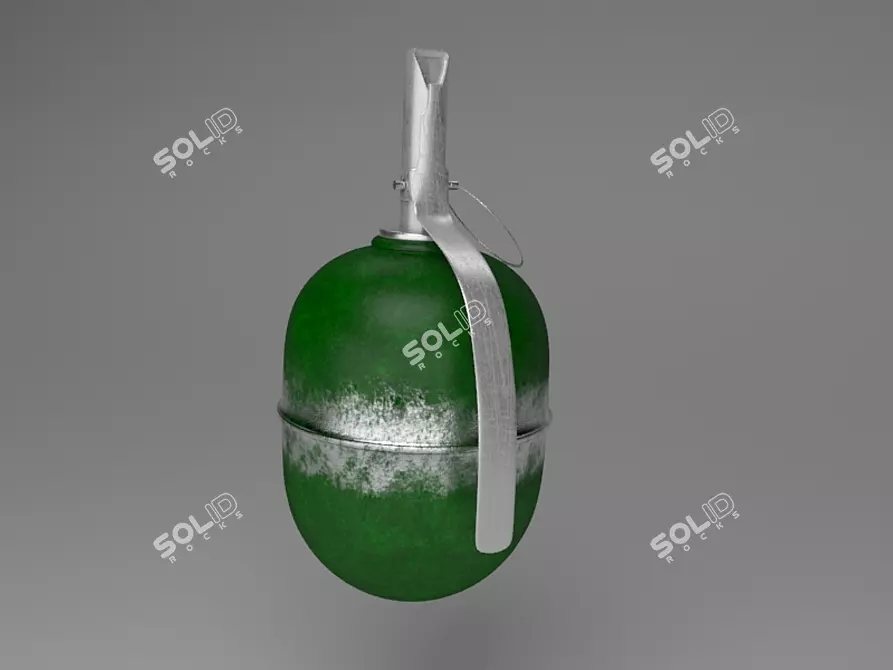 Powerful RGD-5 Grenade - Essential 3D model image 1