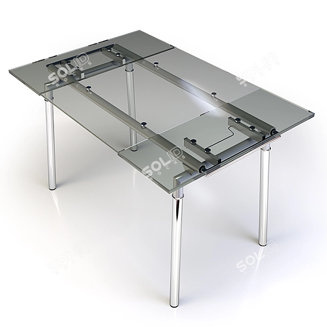 Matera 2 Extendable Table (T913) 3D model image 2