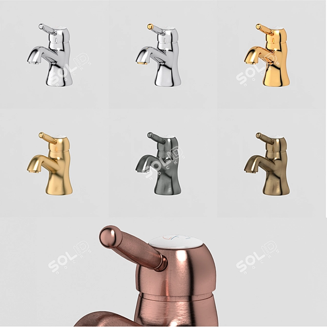 Stilmar Basin Mixer 3D model image 3