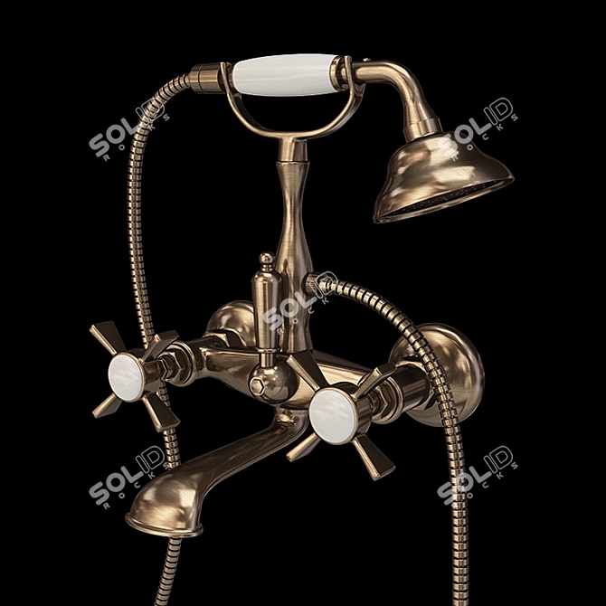 Elegant Caprigo Bristol Mixers 3D model image 4