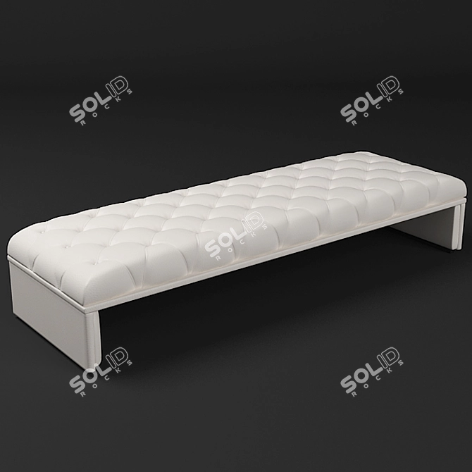 Elegant Edward Chaise: Lounge in Style 3D model image 2