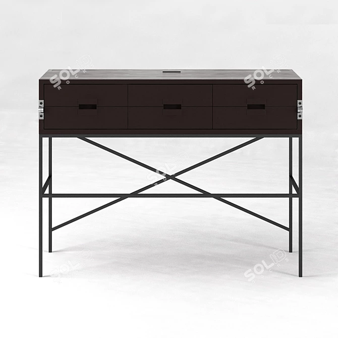 Elegant ELIOS Maxalto Desk 3D model image 2