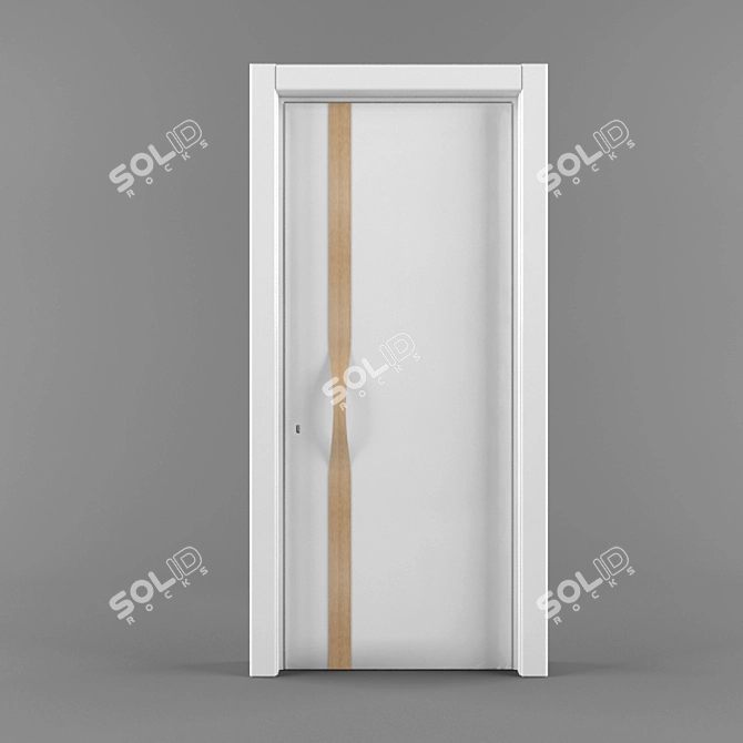 Luxury Sofia Maniglione Door 3D model image 1