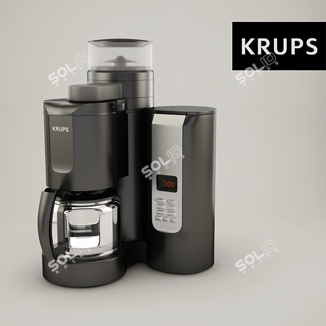 KRUPS KM700552 - Tea & Coffee Maker 3D model image 1