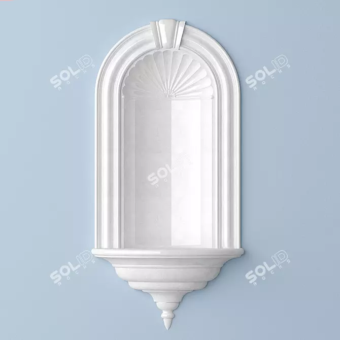 Elegant Niche 3D model image 1