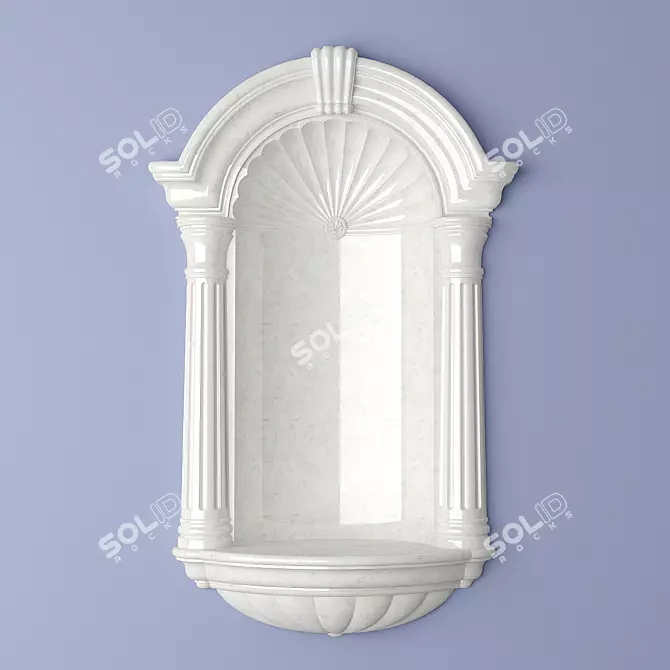 Timeless Elegance: Classical Niche 3D model image 1