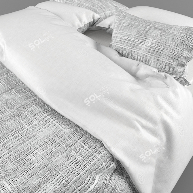 Dreamland Comfort Bed 3D model image 2