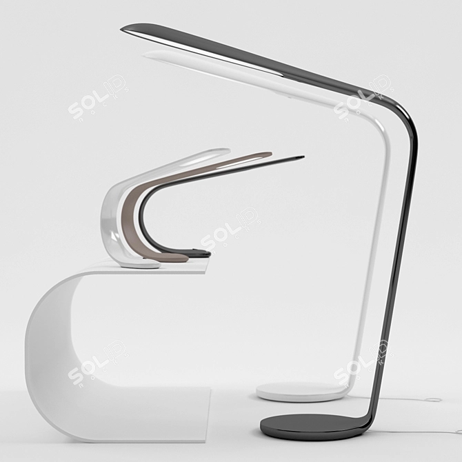 VIBIA Sigma: Stylish Lighting Duo 3D model image 3