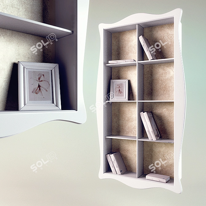 Raffaello Shelf: Versatile and Stylish 3D model image 1